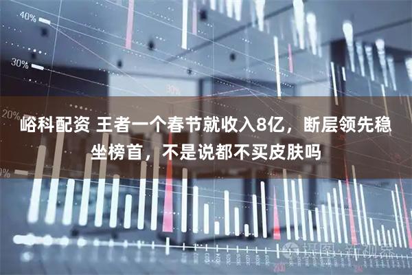 峪科配资 王者一个春节就收入8亿，断层领先稳坐榜首，不是说都不买皮肤吗
