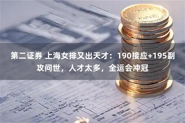 第二证券 上海女排又出天才：190接应+195副攻问世，人才太多，全运会冲冠