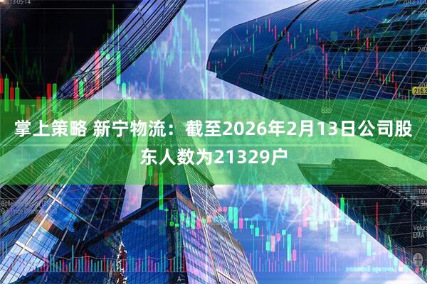 掌上策略 新宁物流：截至2026年2月13日公司股东人数为21329户