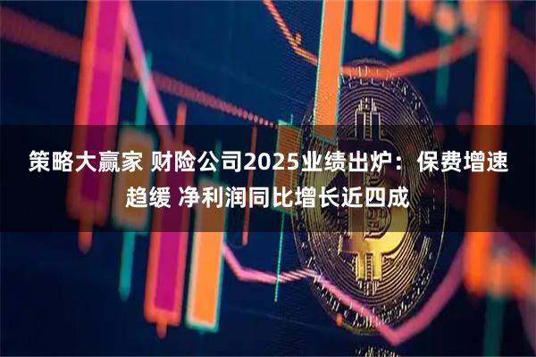 策略大赢家 财险公司2025业绩出炉：保费增速趋缓 净利润同比增长近四成